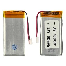 Аккумулятор 403065P универсальный с контроллером, 3,8 х 30 х 61 мм (500 mAh)/ для TWS наушников,виде