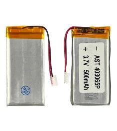Аккумулятор 403065P универсальный с контроллером, 3,8 х 30 х 61 мм (500 mAh)/ дл..