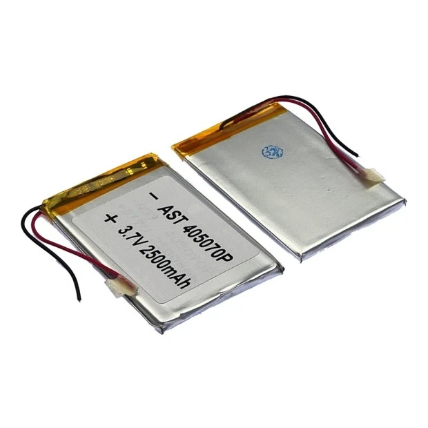 Аккумулятор 405070P универсальный с контроллером, 4 х 48 х 72 мм (2500 mAh)/ для смартфона, планшета