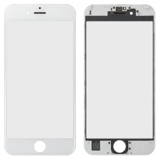 Защитное стекло для дисплея Apple iPhone 6s White + Frame + OCA (AAA)