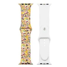 Ремешок Print Apple Watch Silicone 38 / 40mm (Ornament 1)