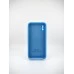 Силикон Original Square RoundCam Case Apple iPhone X / XS (87) Bice Blue