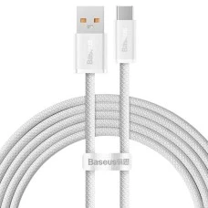 USB-кабель Baseus Dynamic 100W (2м) (Type-C) (Білий) CALD000702