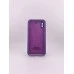 Чохол для iPhone X  /  XS Силіконовий Original Square з круглою камерою (87) Аметист