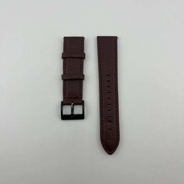 Ремінець Leather Edition 22мм (Коричневий)