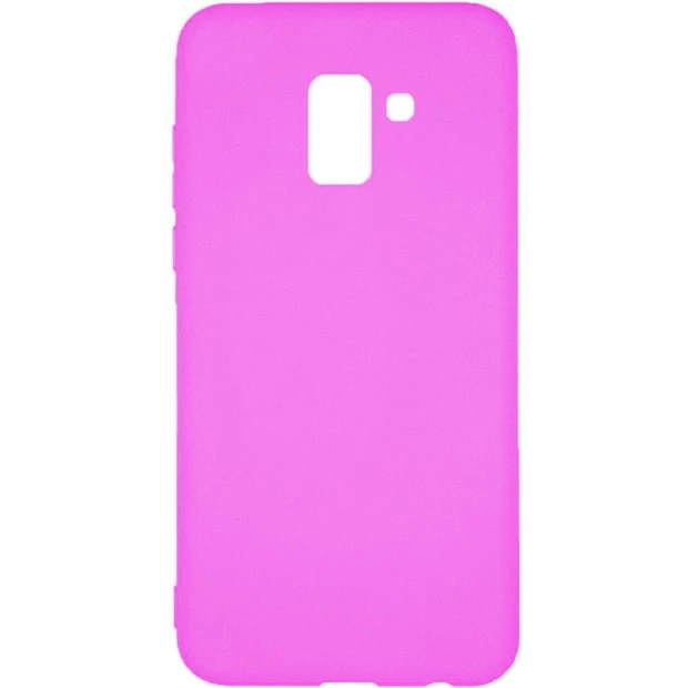 Силиконовый чехол Multicolor Samsung A6 (2018) A600 (розовый)