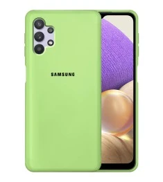 Силикон Original Case Samsung Galaxy A32 (2021) (Зелёный)