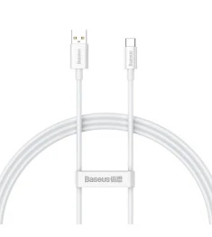 USB-кабель Baseus Superior 100W (1м) (Type-C) (Білий) P10320102214-01