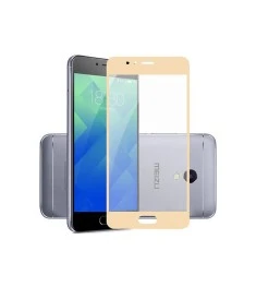 Защитное стекло 3D Meizu M5S Gold