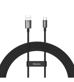 USB-кабель Baseus Superior (SUPERVOOC) 65W (2м) (Type-C) (Чорний) CAYS001001