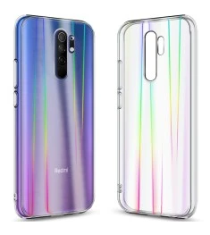 Силикон 3D Gradient Case Xiaomi Redmi Note 8 Pro (Прозрачный)
