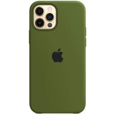 Силикон Original Case Apple iPhone 12 Pro Max (46) Deep Green