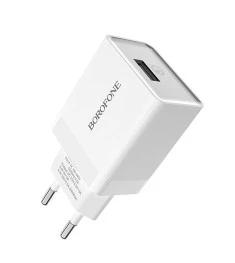 СЗУ-адаптер USB Borofone BA2 3A (Белый)