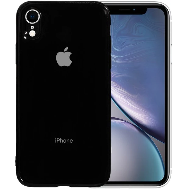 Силиконовый чехол Zefir Case Apple iPhone XR (Чёрный)
