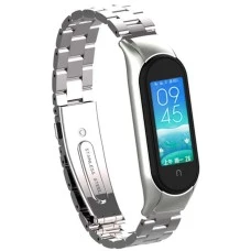 Ремешок Stainless Steel Xiaomi Mi Smart Band 5 (Silver)