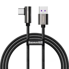USB-кабель Baseus Legend Series Elbow PD 66W (1m) (Type-C) (Чёрный) CATCS-B01
