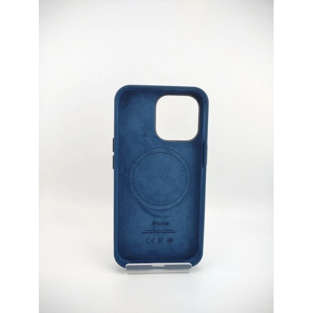 Чехол Silicone Case with MagSafe Apple iPhone 13 Pro (Abyss Blue)