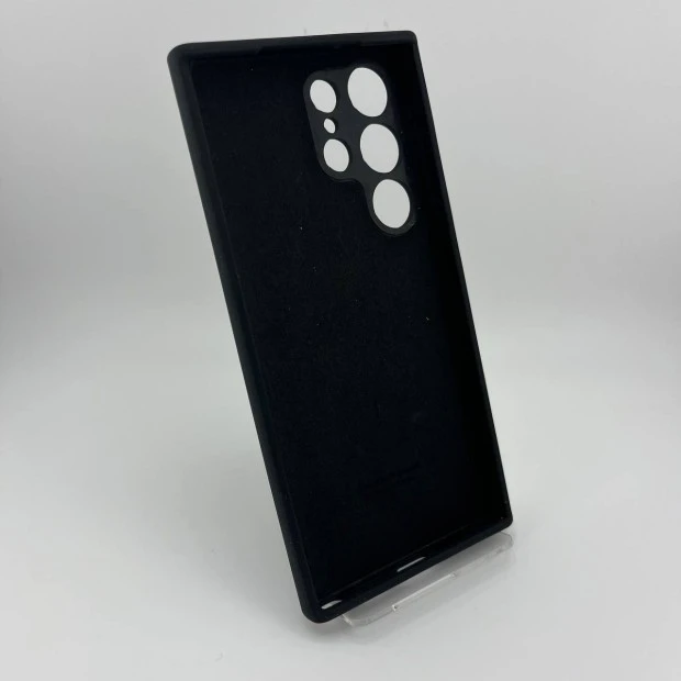 Silicone Case for Samsung Galaxy S23 Ultra (Black)