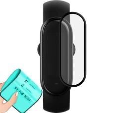 Захисне скло 5D Ceramic для Xiaomi Mi Smart Band 5 Чорне