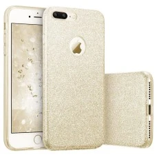 Силикон Glitter Apple iPhone 7 Plus / 8 Plus (Золотой)