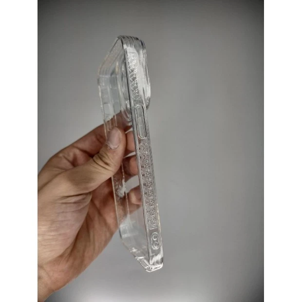 Silicone Case Diamond Apple iPhone 14 Pro (Transparent)