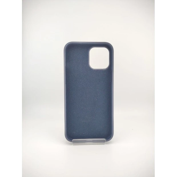 Оригінальний силіконовий чохол для Apple iPhone 12 Pro Max (09) Колір Midnight Blue