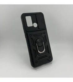 Бронь-чохол Ring Serge Armor Case Xiaomi Poco C40 (ShutCam) (Чорний)