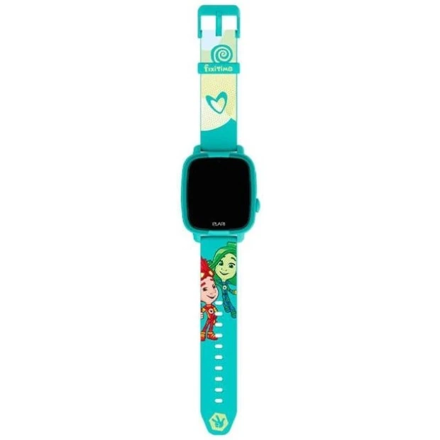 Детские смарт-часы Elari FixiTime Fun GPS (Green)