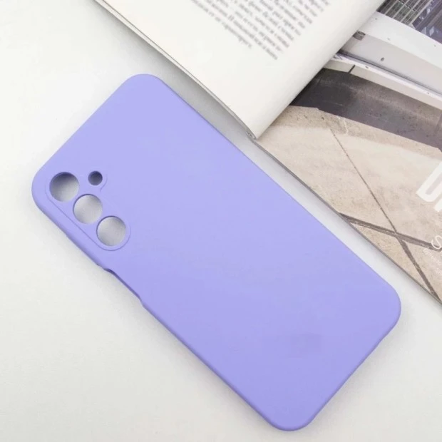 Силікон оригінальний Samsung Galaxy A25 (ShutCam) (Фіалковий)