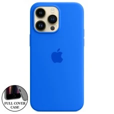 Силикон Original Round Case Apple iPhone 14 Pro Max (12) Royal Blue