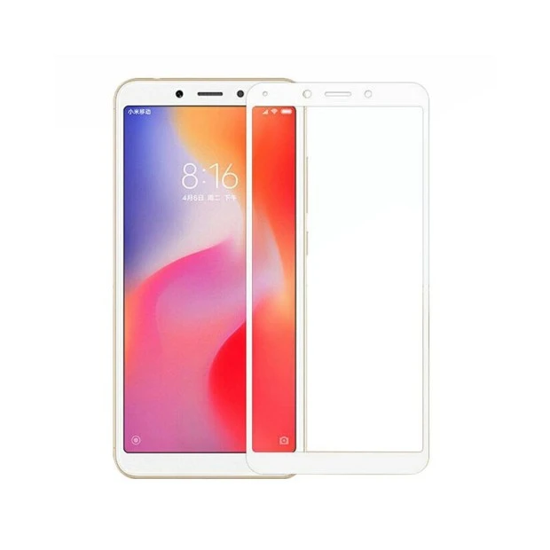 Стекло 3D Xiaomi Redmi 6a White