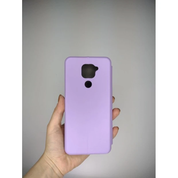 Чехол-книжка Оригинал Xiaomi Redmi Note 9 / Redmi 10X (Фиалковый)