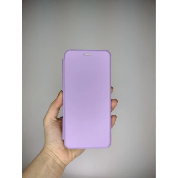 Чехол-книжка Оригинал Xiaomi Redmi Note 9 / Redmi 10X (Фиалковый)