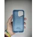 Силіконовий Оригінальний Чохол Круглої Форма для Apple iPhone 13 Pro (37) Блакитний Силіконовий Оригінальний Чохол Круглої Форма для Apple iPhone 13 Pro (37) Блакитний