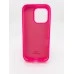 Силіконовий оригінальний круглий чохол Apple iPhone 16 Pro (31) Рожевий Барбі Силіконовий оригінальний круглий чохол Apple iPhone 16 Pro (31) Рожевий Барбі