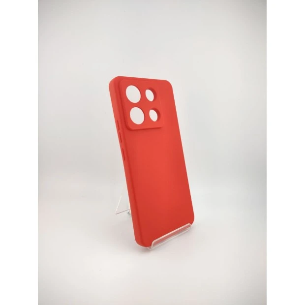 Силікон оригінальний Xiaomi Redmi Note 13 Pro 5G  /  Poco X6 5G (ShutCam) (Червоний)