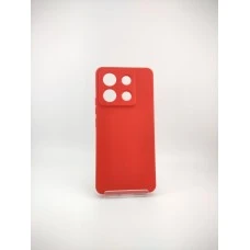 Силікон оригінальний Xiaomi Redmi Note 13 Pro 5G  /  Poco X6 5G (ShutCam) (Червоний)