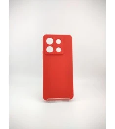 Силікон оригінальний Xiaomi Redmi Note 13 Pro 5G  /  Poco X6 5G (ShutCam) (Черво..