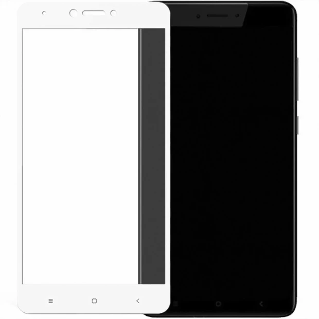 Стекло 5D Matte HD Xiaomi Redmi Note 4x White
