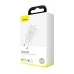 Білий зарядний пристрій Baseus Speed Mini Quick Charger 20W PD FU (1 Type-C) CCFS-SN02 Білий зарядний пристрій Baseus Speed Mini Quick Charger 20W PD FU (1 Type-C) CCFS-SN02
