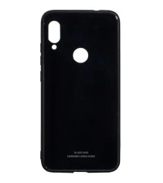 Накладка Glass Case Xiaomi Redmi Note 6 / Note 6 Pro (черный) (уценка) 2 категор..