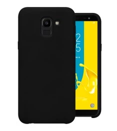 Силикон Original Case Samsung Galaxy J6 (2018) J600 (Чёрный)