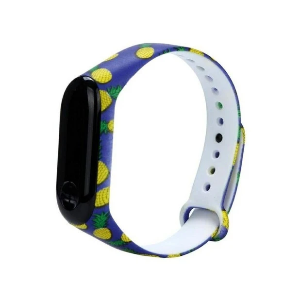 Ремешок Original Design Xiaomi Mi Band 2 Рисунок (Ананас)