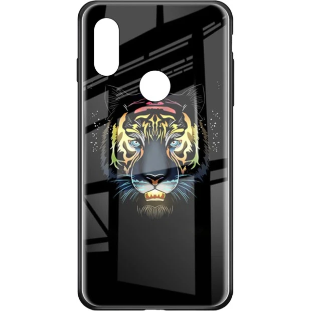 Накладка Luminous Glass Case Xiaomi Redmi Note 7 (Tiger)