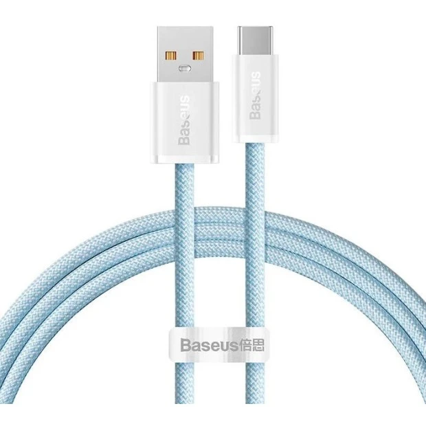 USB кабель Baseus Dynamic 100W (1м) (Type-C) (Синій) CALD000603
