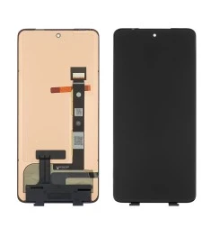 Дисплей для Motorola G82 с чёрным тачскрином OLED