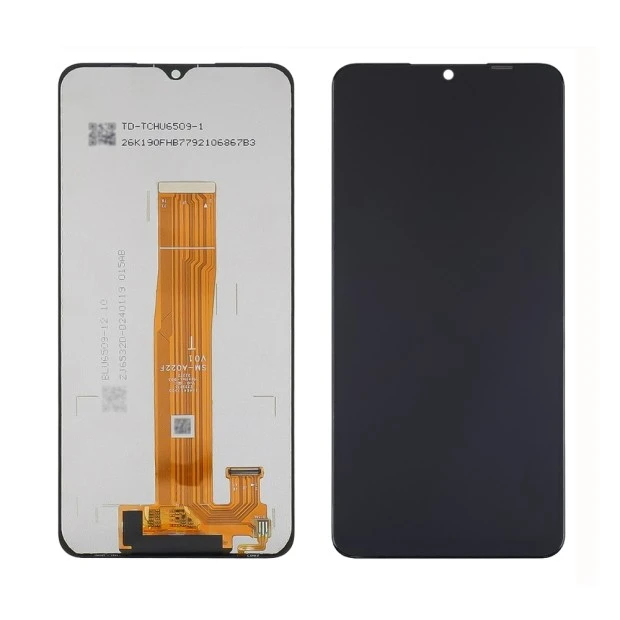 Дисплей для Samsung A022F/ A125F/ A326 Galaxy A02/ A12/ A32 5G с чёрным тачскрином Service Pack