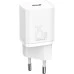СЗУ-адаптер Baseus Super Si 25W PD QC EU (1Type-C) (Белый) CCSP020102 СЗУ-адаптер Baseus Super Si 25W PD QC EU (1Type-C) (Белый) CCSP020102