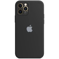 Силікон Original RoundCam Case Apple iPhone 12 Pro Max (07) Black