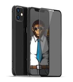 Защитное стекло 5D Blueo Privacy HD Apple iPhone 12 / 12 Pro Black